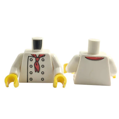 torso Chef with Red Neckerchief Pattern - Image 2