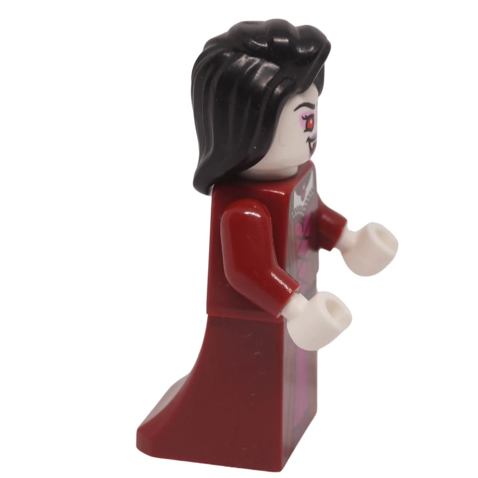 Vampire Minifigure - Dark Red Dress (twn530) - Image 3