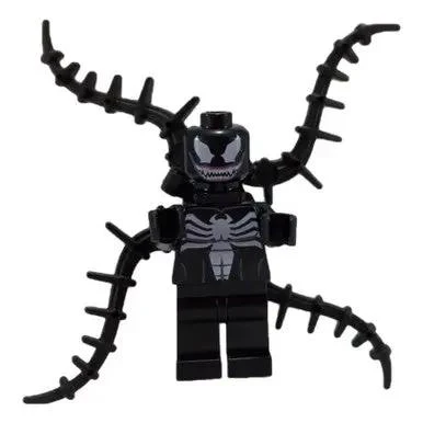 Venom Minifigure (Black Spines) - sh055 - Image 2