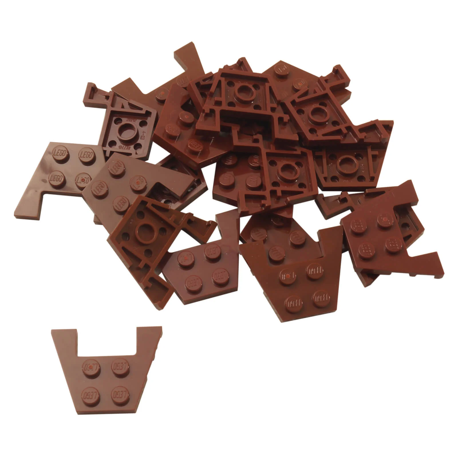 Wedge, Plate 3 x 4 with Stud Notches - Image 3